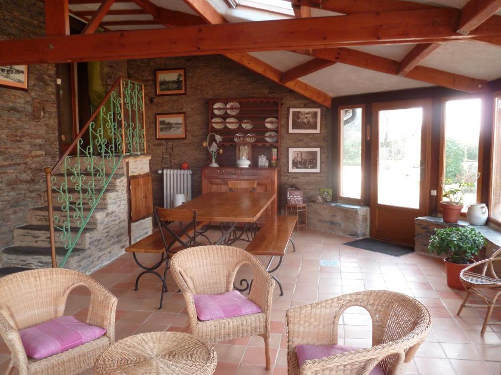 Chambre D'Hotes Saint Jacob Relais De Chasse Du XVIII Siecle Les Fougerêts Eksteriør billede